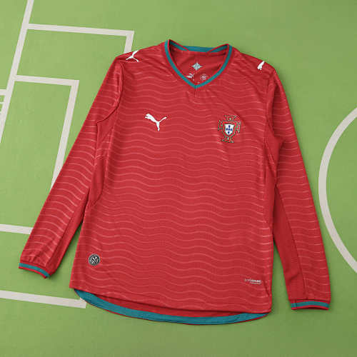 Fifa World Cup Portugal Home Long Sleeve Player Version