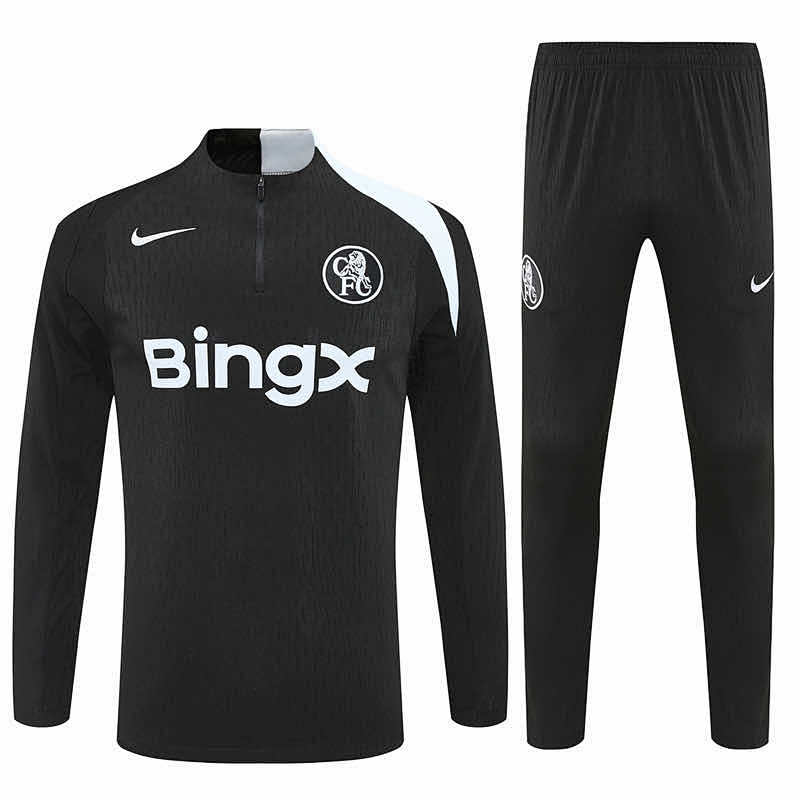 Chelsea F.C. Half Zip Training Suit Set