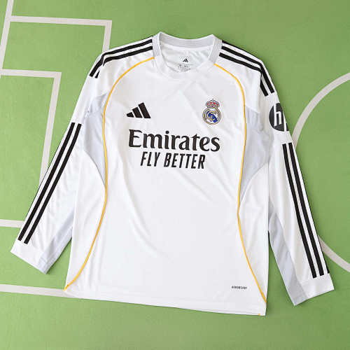 Real Madrid CF Home Long Sleeve Fan Version