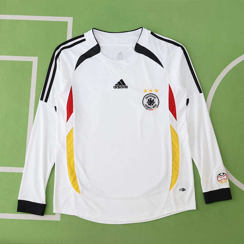 Germany Home Long Sleeved Retro Fan Version
