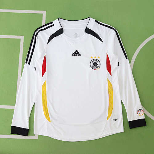 Germany Home Long Sleeved Retro Fan Version