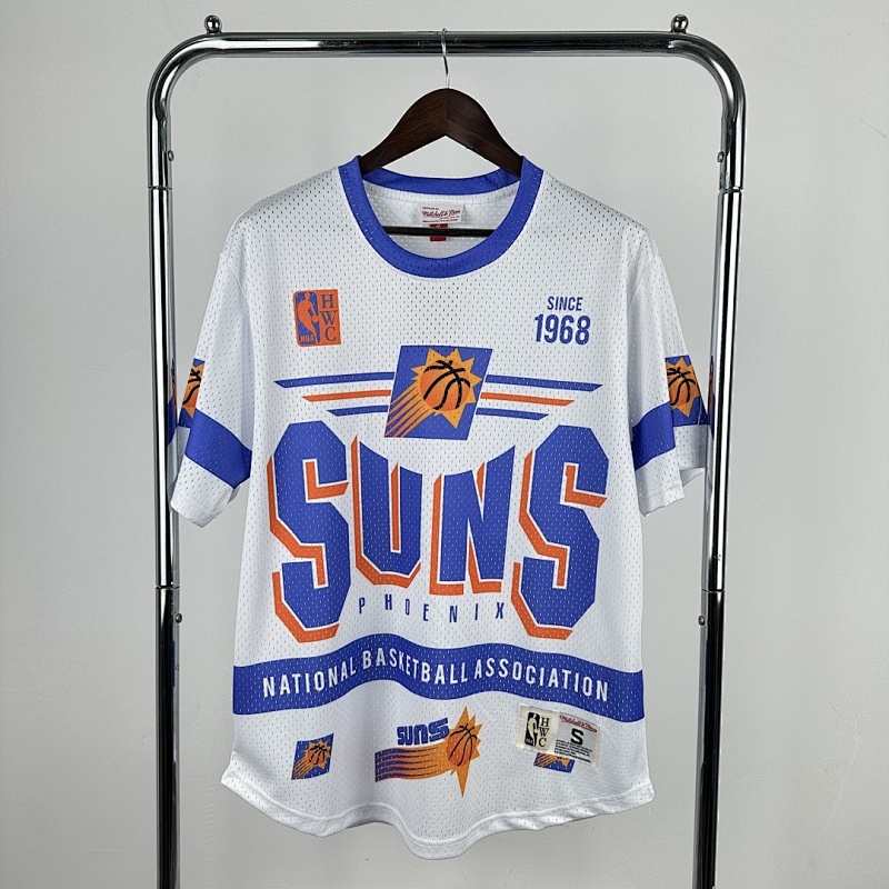 25-26 Nba Phoenix Suns Retro Short Sleeved Shirt