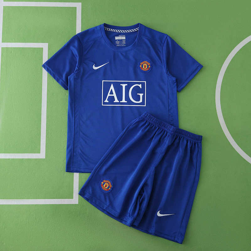Manchester United F.C. Third Retro Kids Kit