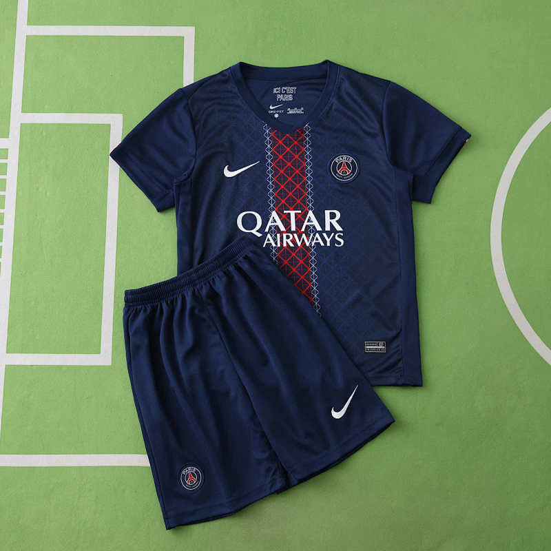Paris Saint-Germain F.C. Home Kids Kit