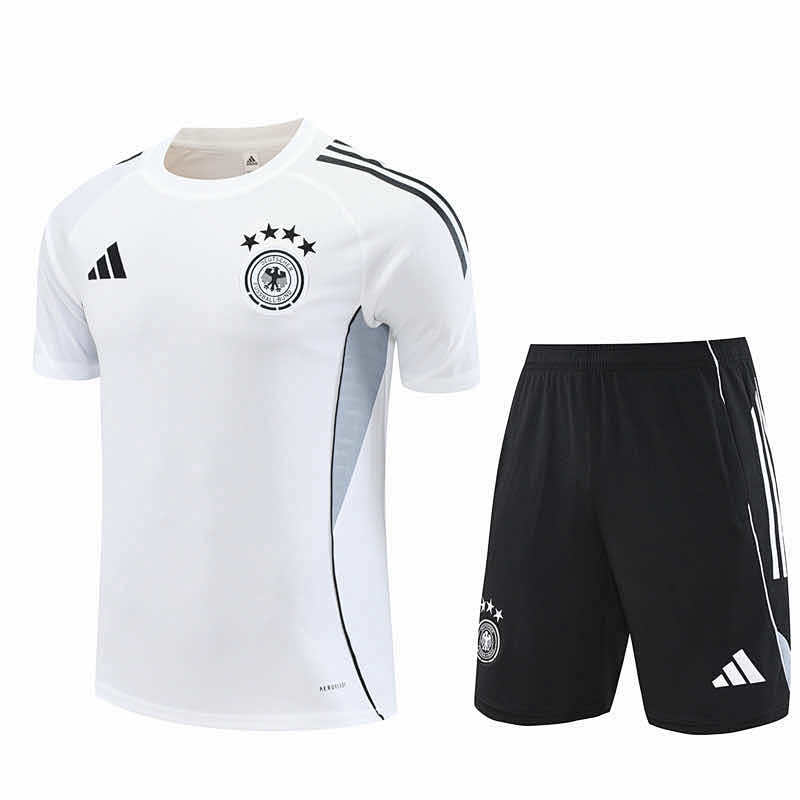 Germany Training Clothes Suit Short Sleeve Fan Version
