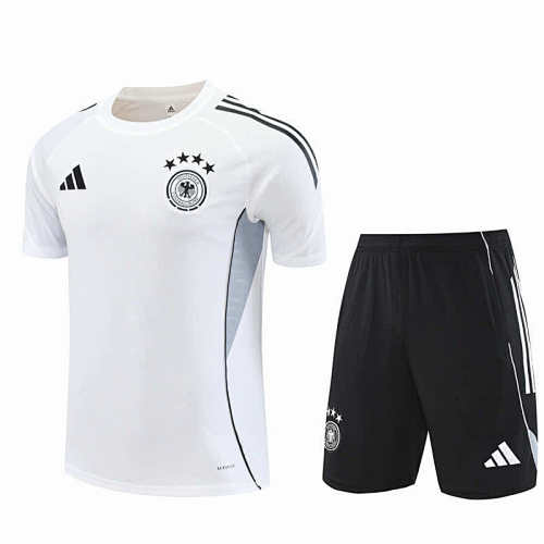Germany Training Clothes Suit Short Sleeve Fan Version