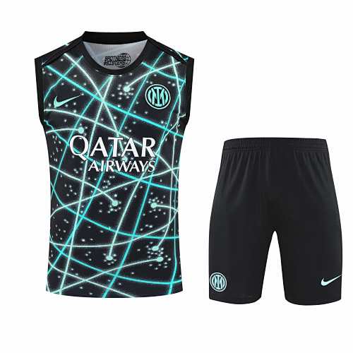 F.C. Internazionale Milano Training Clothes Suit Vest Fan Version