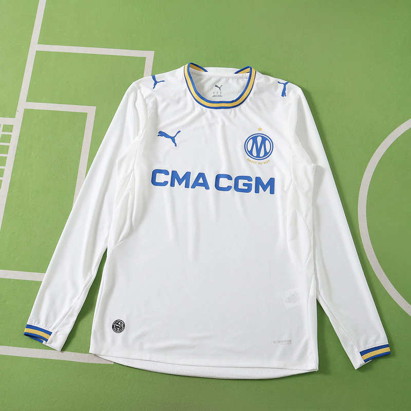 Olympique De Marseille Home Long Sleeves Player Version