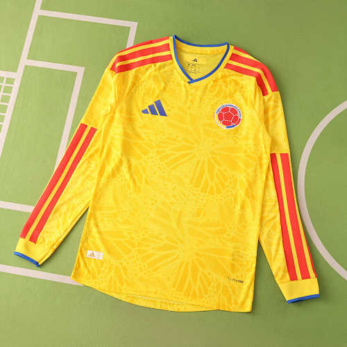 Fifa World Cup Colombia Home Long Sleeve Player Version