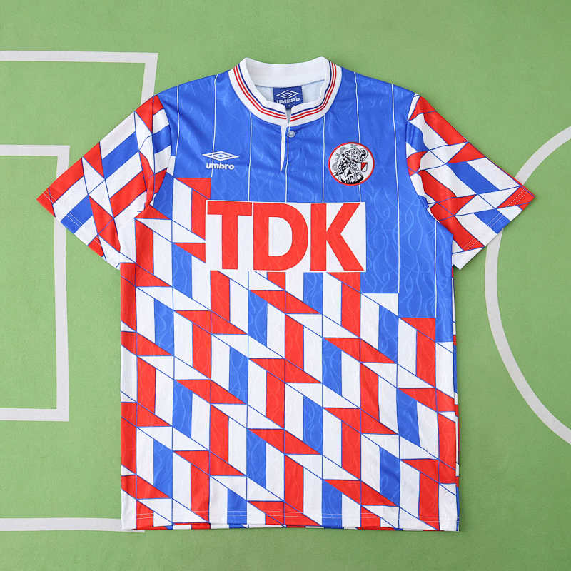 Afc Ajax Away Retro Fan Version