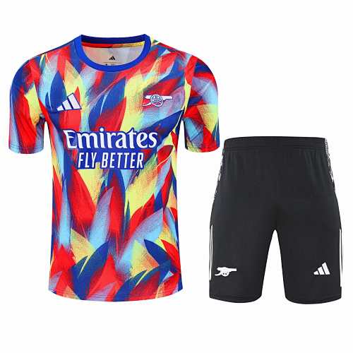 Arsenal F.C. Training Clothes Suit Short Sleeve Fan Version