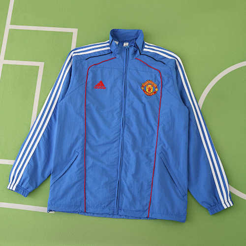 Manchester United F.C. Black Windbreaker
