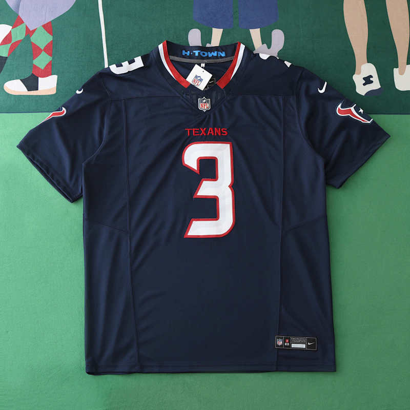 Houston Texans Dark Blue 3th Generation 3 Dell