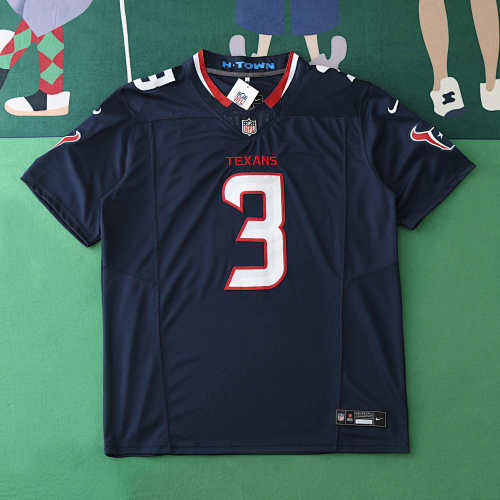 Houston Texans Dark Blue 3th Generation 3 Dell