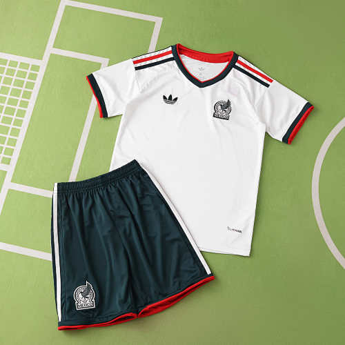 Fifa World Cup Mexico Away Kids Kit