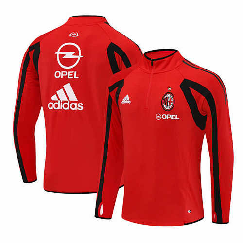 A.C. Milan Red Half Pull Training Suit