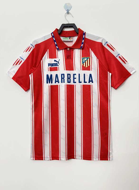 Atletico Madrid Home Retro Fan Version