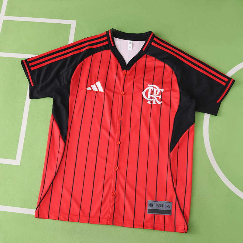 CR Flamengo Aseball Jersey T-shirt