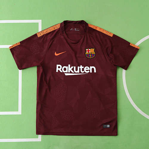 17-18 Season Barcelona Third Retro Fan Version