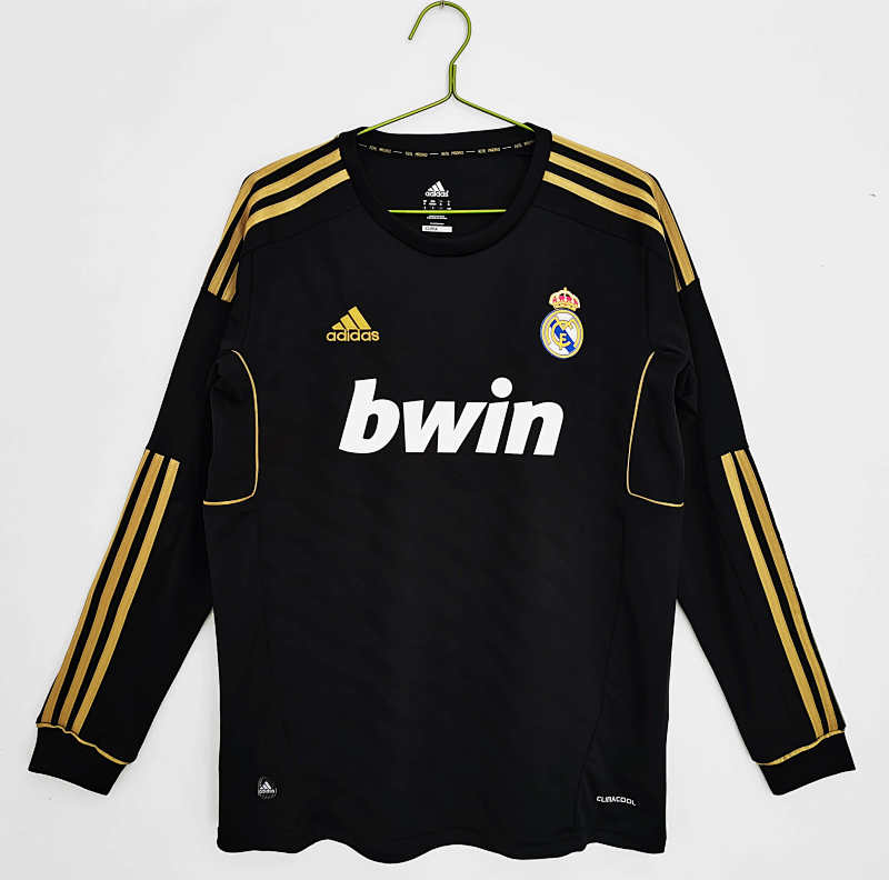 Real Madrid Away Retro Long Sleeved Fan Version
