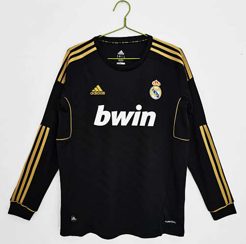 Real Madrid Away Retro Long Sleeved Fan Version