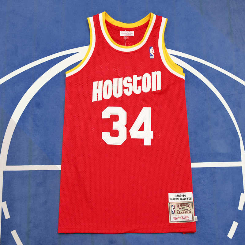 Nba Houston Rockets 34 Olajuwon