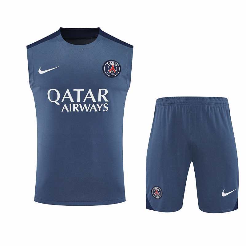 Paris Saint-Germain F.C. Training Clothes Suit Vest Fan Version
