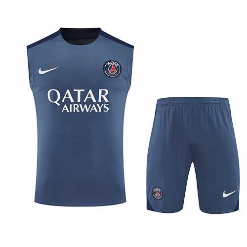 Paris Saint-Germain F.C. Training Clothes Suit Vest Fan Version