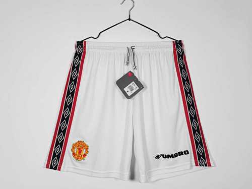 Manchester United Home Retro Shorts