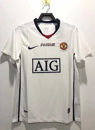 Manchester United Away Champions League Retro Fan Version