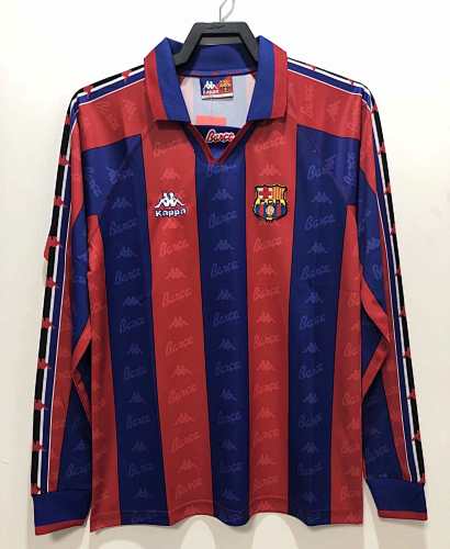 Barcelona Home Long Sleeved Retro Fan Version