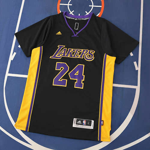 Nba L.A. Lakers Black 24 Bryant T Shirt
