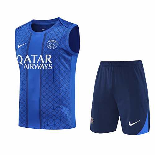 Paris Saint-Germain F.C. Training Clothes Suit Vest Fan Version