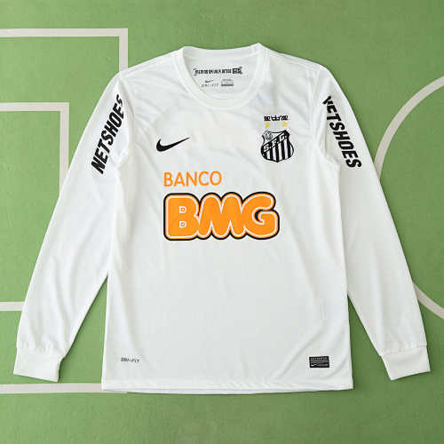 Santos FC Home Long Sleeved Retro Fan Version