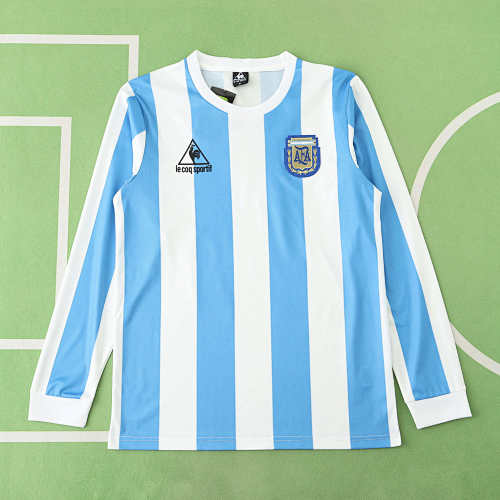Argentina Home Long Sleeved Fan Version