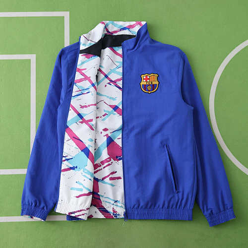 FC Barcelona Barça Wear On Both Sides Windbreaker