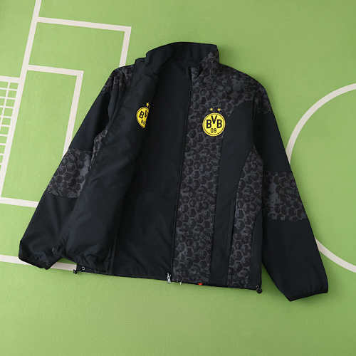 Borussia Dortmund Wear On Both Sides Windbreaker