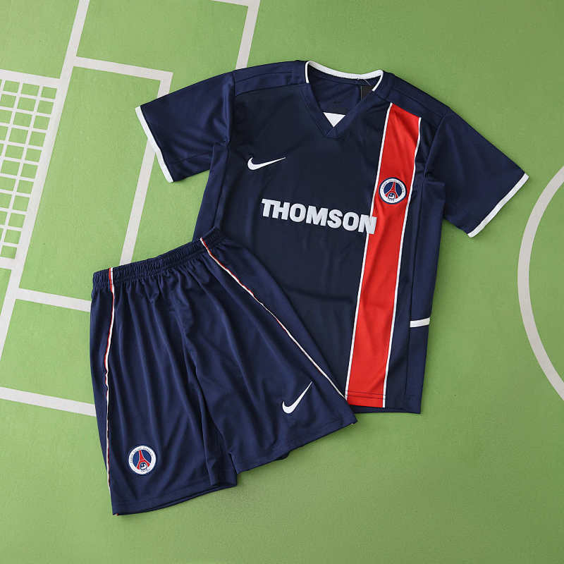 Paris Saint-Germain F.C. Home Retro Kids Kit