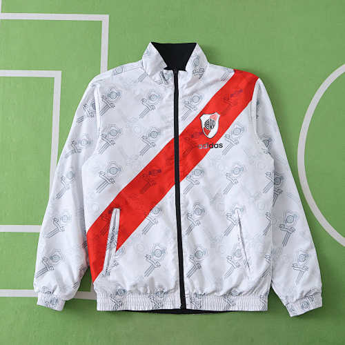 Club Atlético River Plate Wear On Both Sides Windbreaker