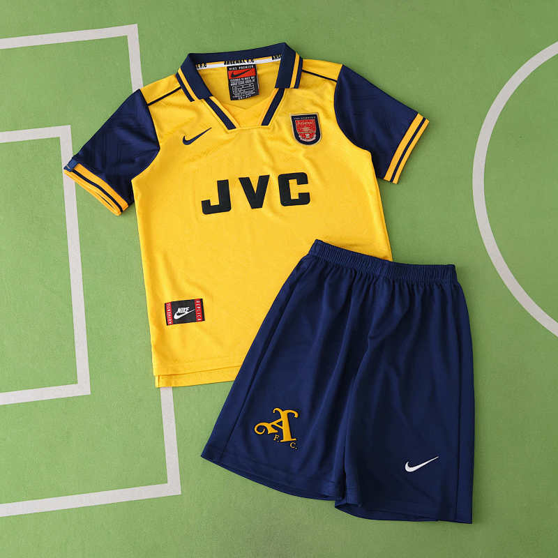 Arsenal F.C. Away Retro Kids Kit