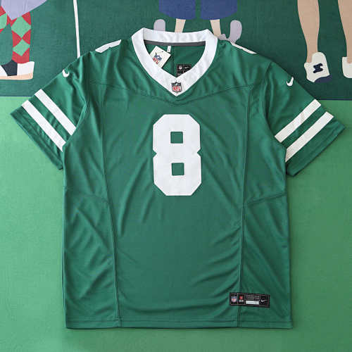 York Jets Green 3th Generation 8 Rodgers