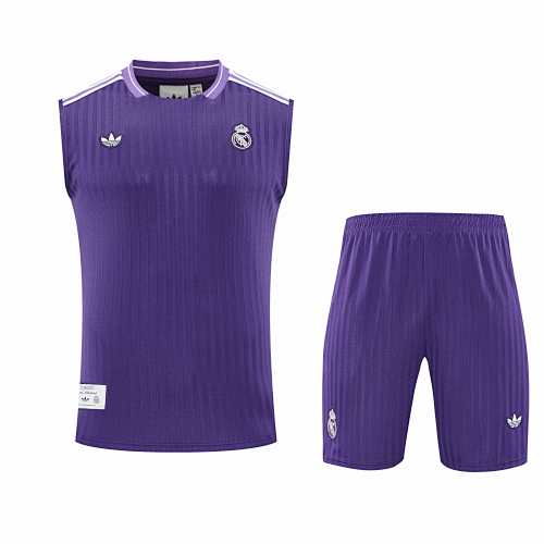 Real Madrid CF Training Clothes Suit Vest Fan Version