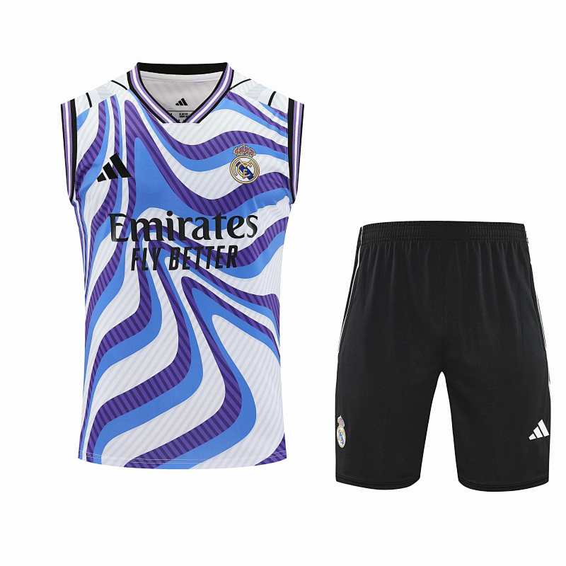 Real Madrid CF Training Clothes Suit Vest Fan Version