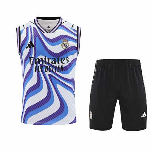 Real Madrid CF Training Clothes Suit Vest Fan Version