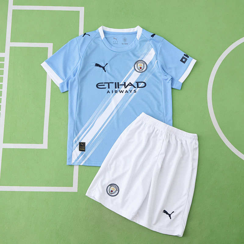 Manchester City F.C. Home Kids Kit
