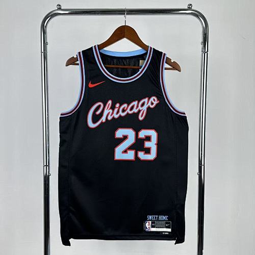 25-26 Nba Chicago Bulls City Version 23-JORDAN