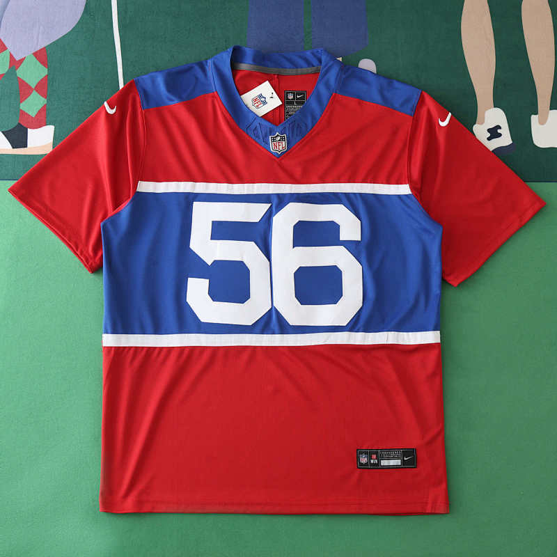 York Giants Red 3th Generation 56 Taylor