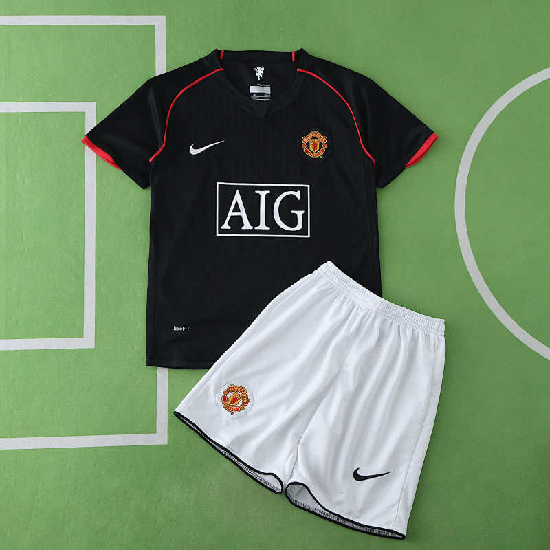 Manchester United F.C. Away Retro Kids Kit