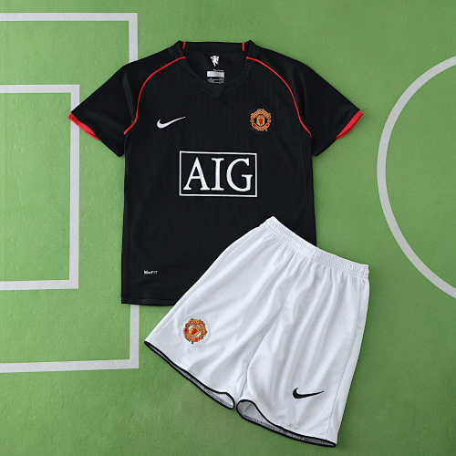 Manchester United F.C. Away Retro Kids Kit