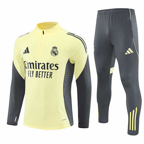 Real Madrid CF Half Zip Training Suit Set